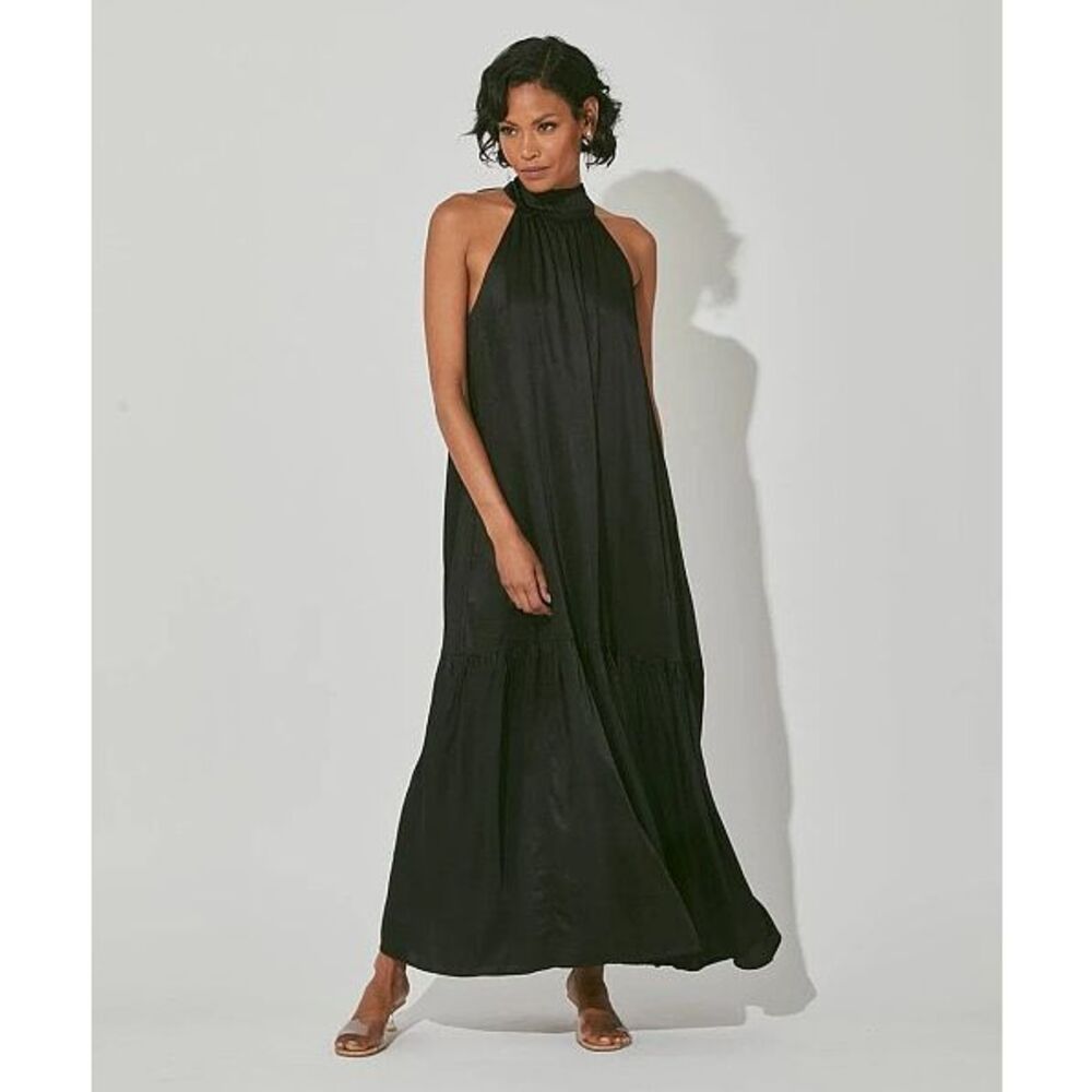 Cleobella Laura Ankle Dress Black